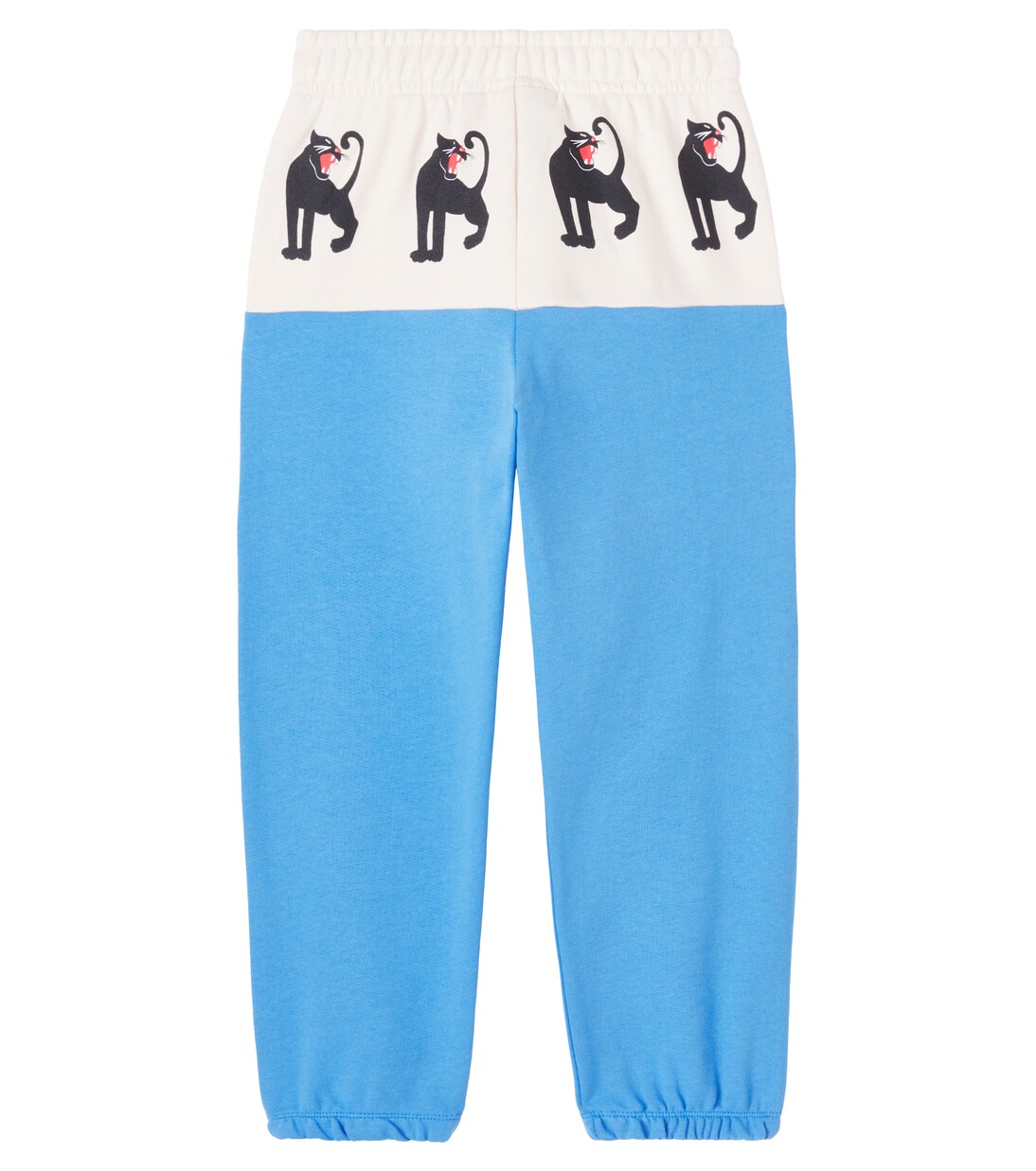 Pantalon de survêtement Panther imprimé en coton  | Mini Rodini