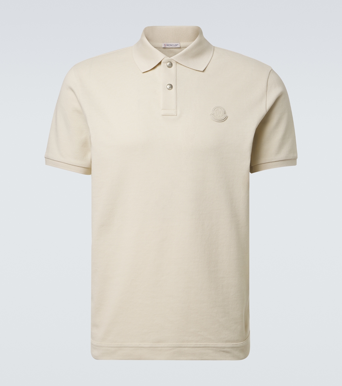 Logo cotton polo shirt | Moncler