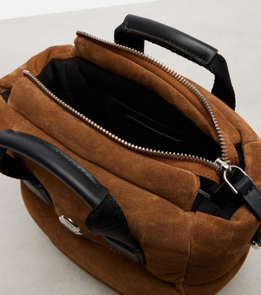 Henkeltasche Caradoc Micro aus Veloursleder | Moncler