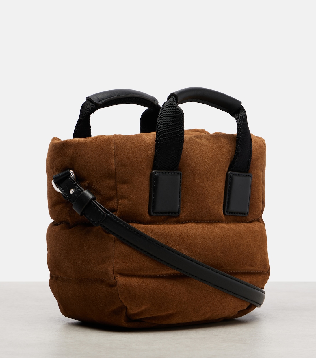 Henkeltasche Caradoc Micro aus Veloursleder | Moncler