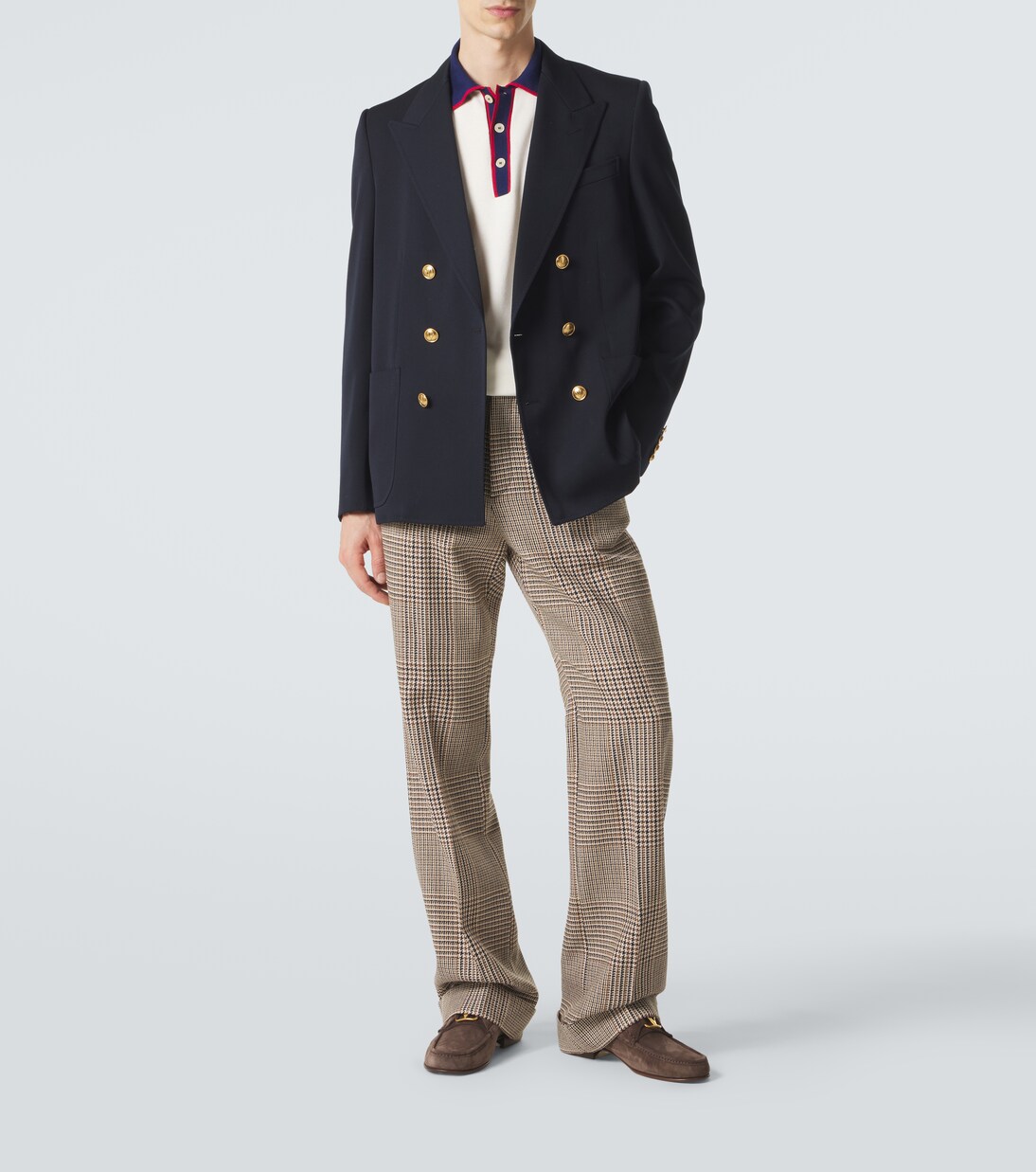 VLogo suede loafers  | Valentino Garavani