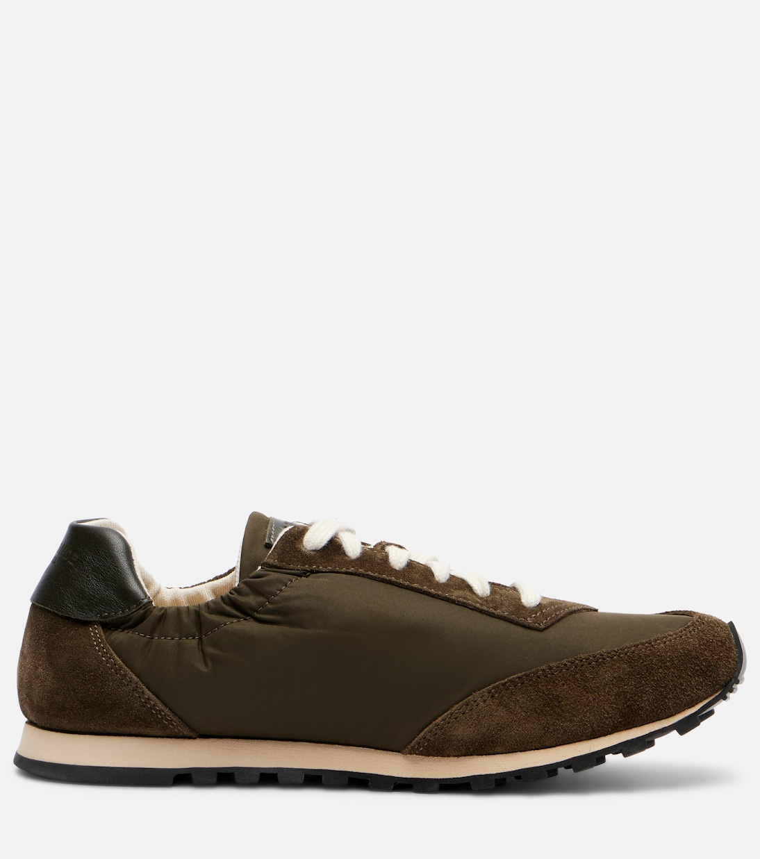 Slim Runner suede-trimmed sneakers | Le Monde Béryl