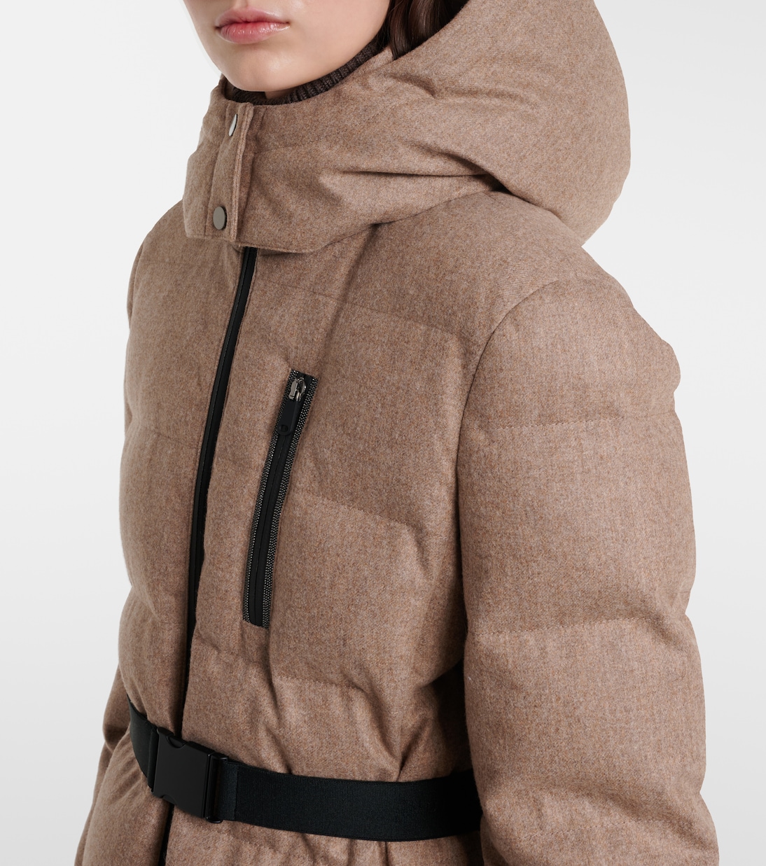 Daunenjacke Schurwollflanell | Brunello Cucinelli