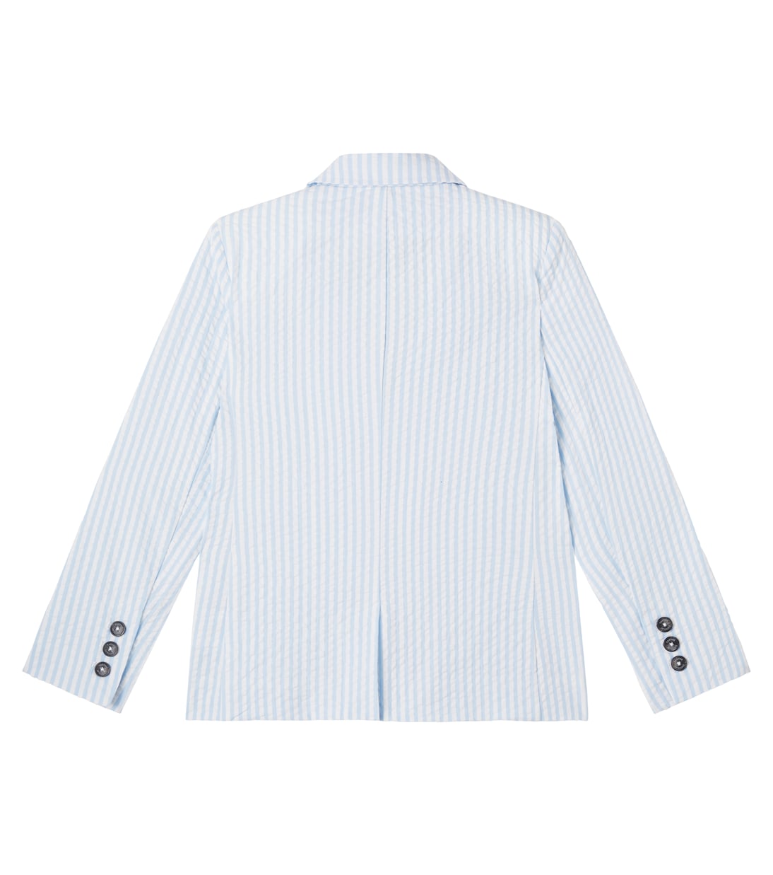 Bengal stripe cotton seersucker blazer | Tartine et Chocolat