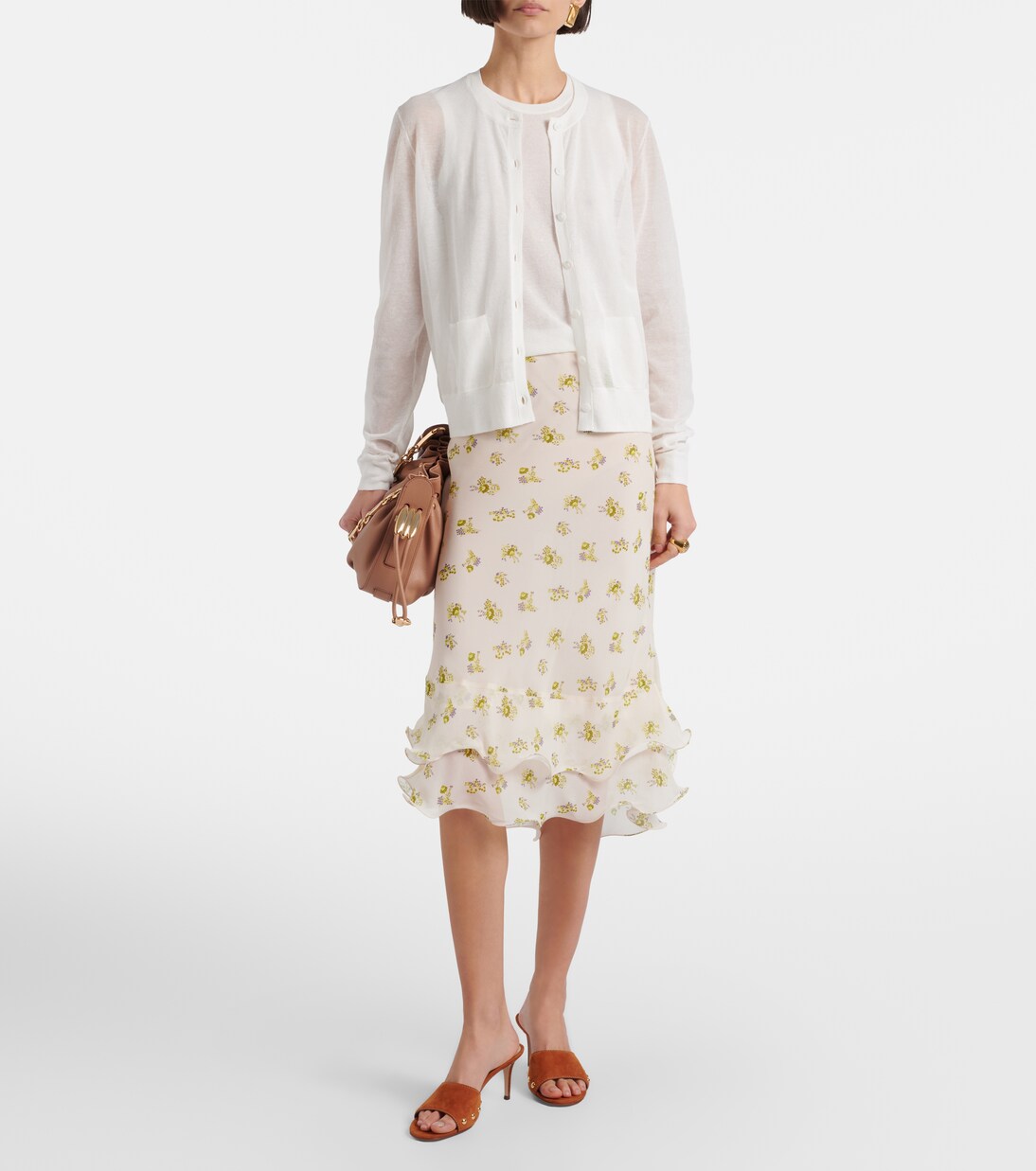 Jupe midi Airy Daydream à fleurs | Dorothee Schumacher