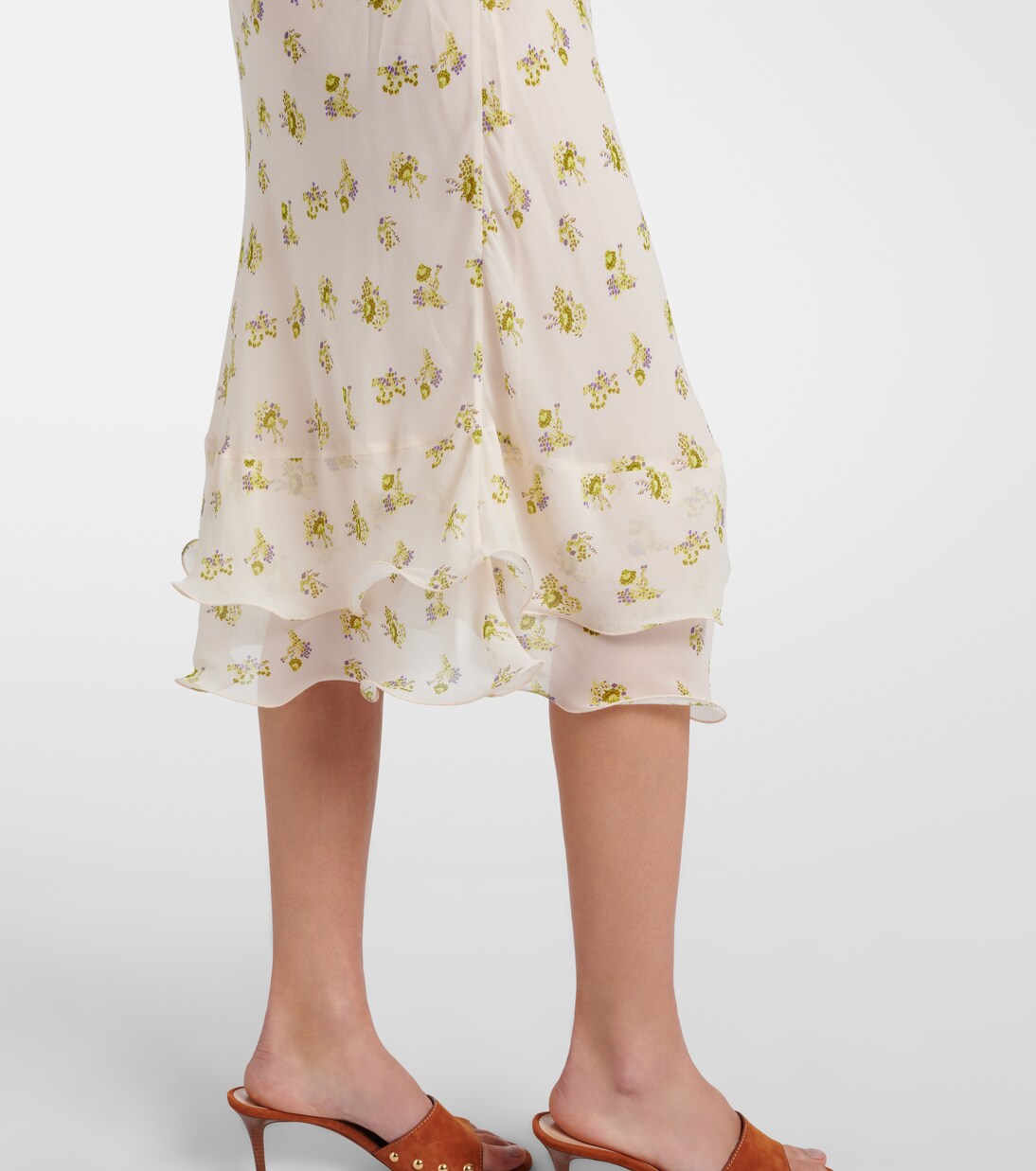 Jupe midi Airy Daydream à fleurs | Dorothee Schumacher