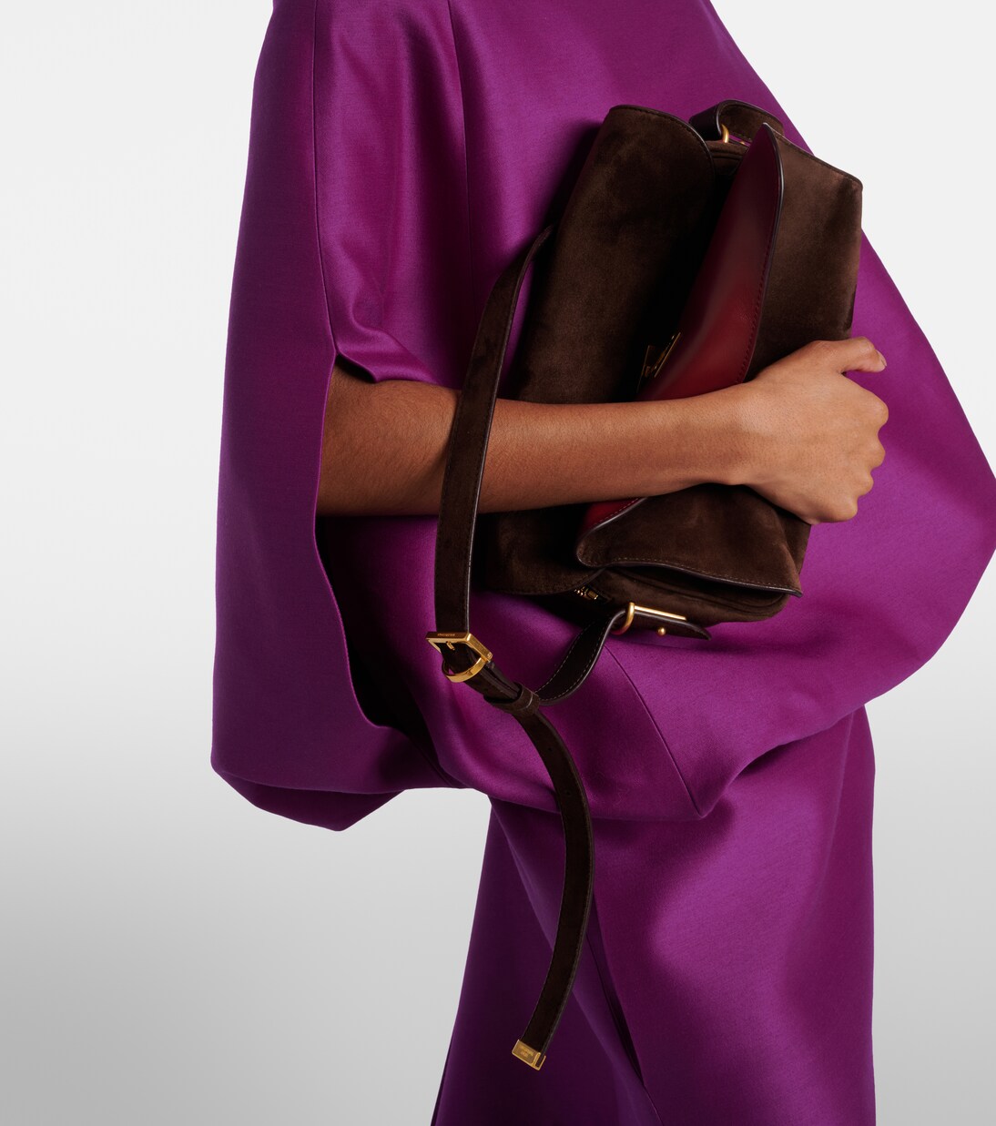 Le 7 suede shoulder bag | Balenciaga