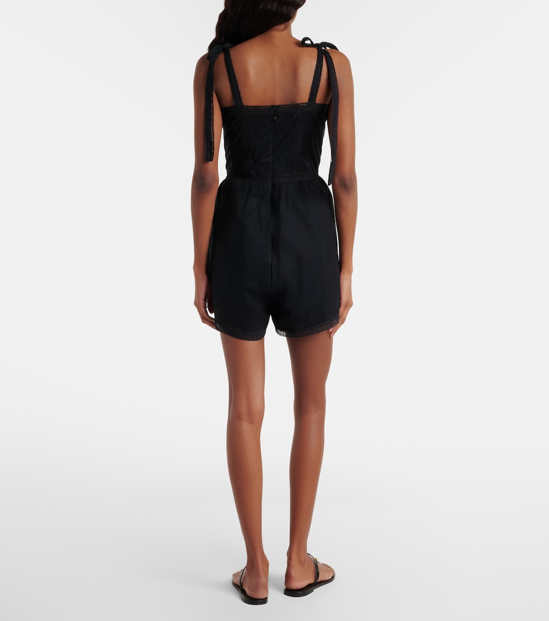 Playsuit Emilia aus Baumwolle mit Seide | Faithfull