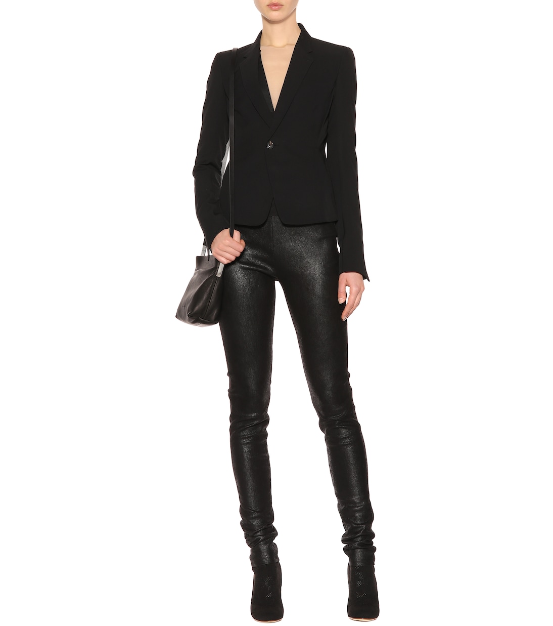Wool crêpe blazer | Rick Owens