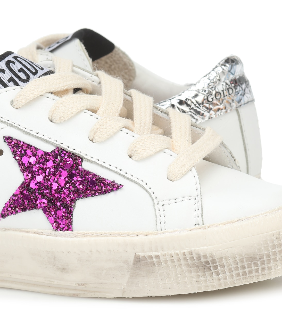 May leather sneakers | Golden Goose Kids