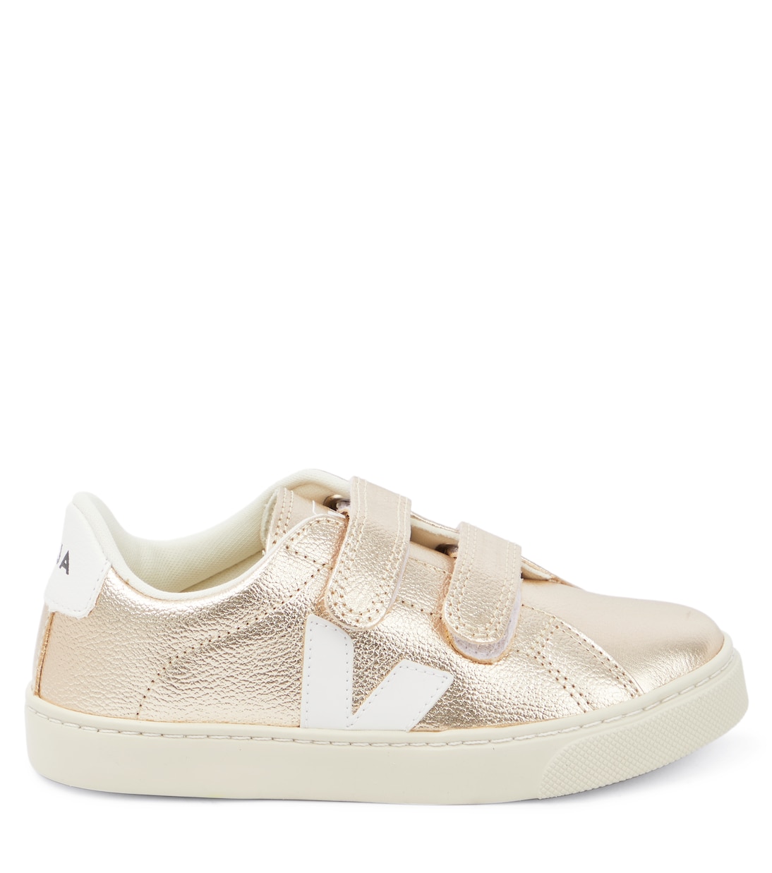 Baskets Esplar en cuir métallisé | Veja Kids