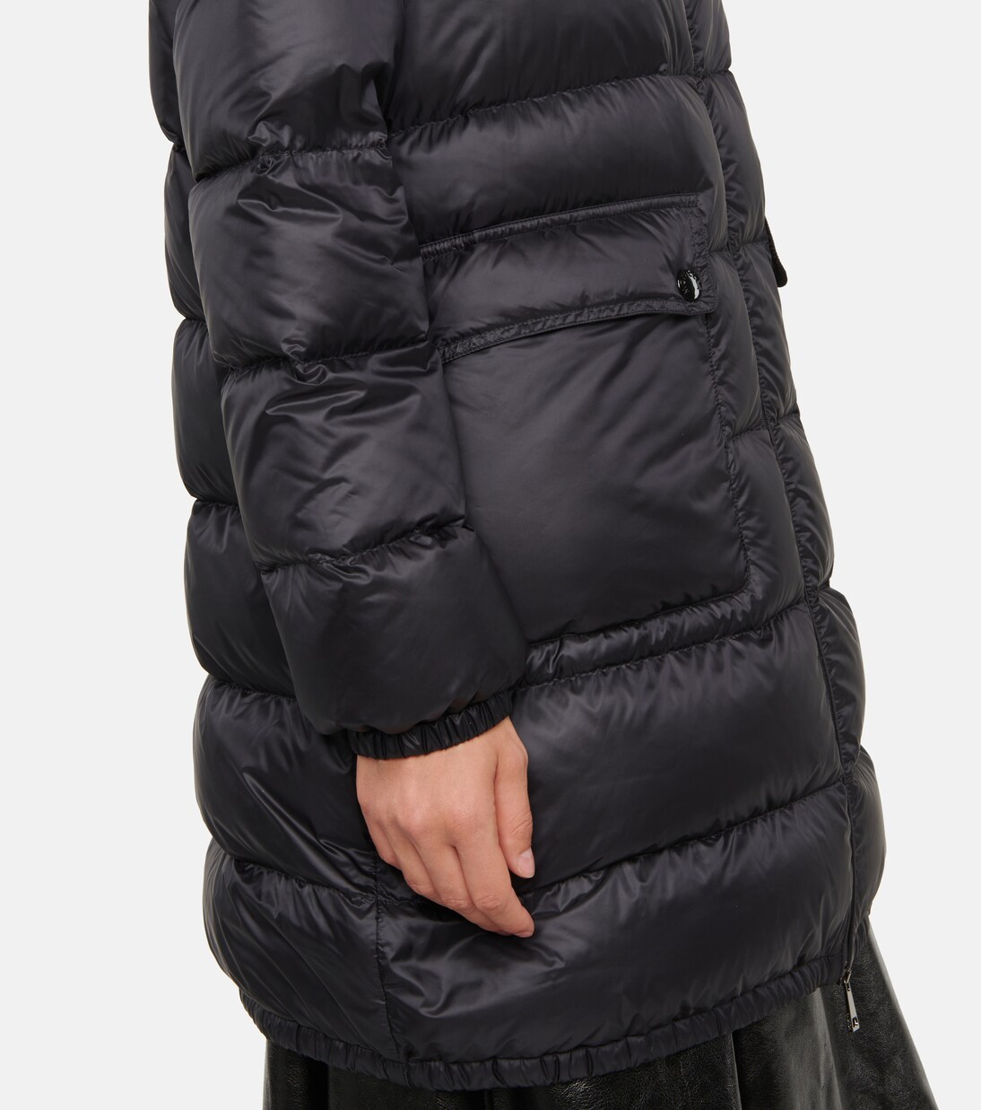 Abrigo de plumas Abricotier con capucha | Moncler
