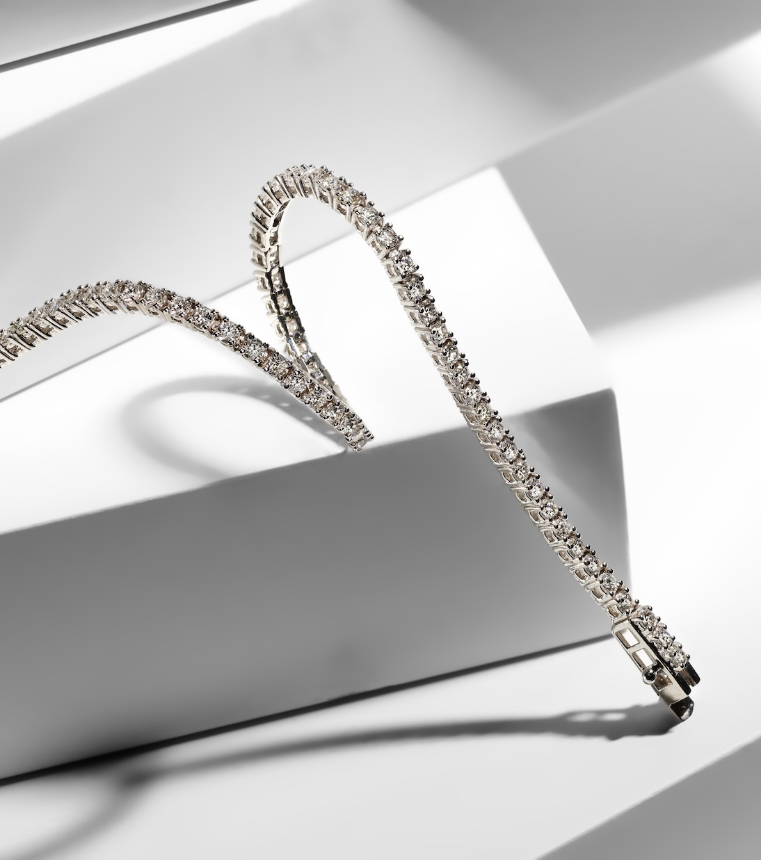 Armband aus 14kt Weißgold mit Diamanten | Sydney Evan