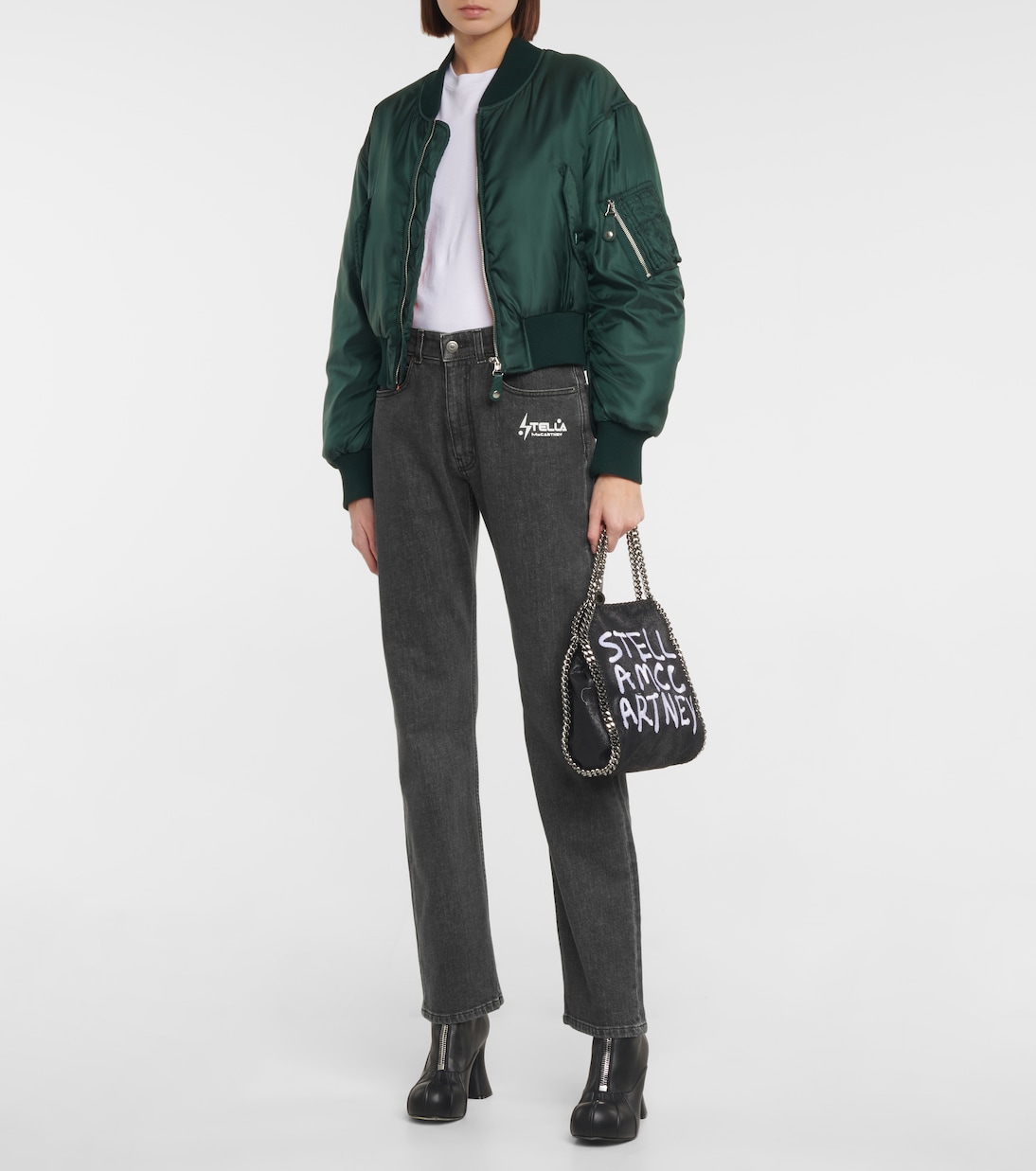 x Tom Tosseyn – Jean à taille mi-haute | Stella McCartney