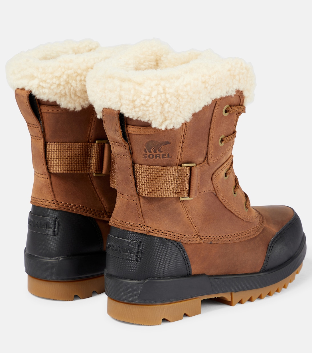 Stivaletti Torino Parc in pelle con shearling | Sorel