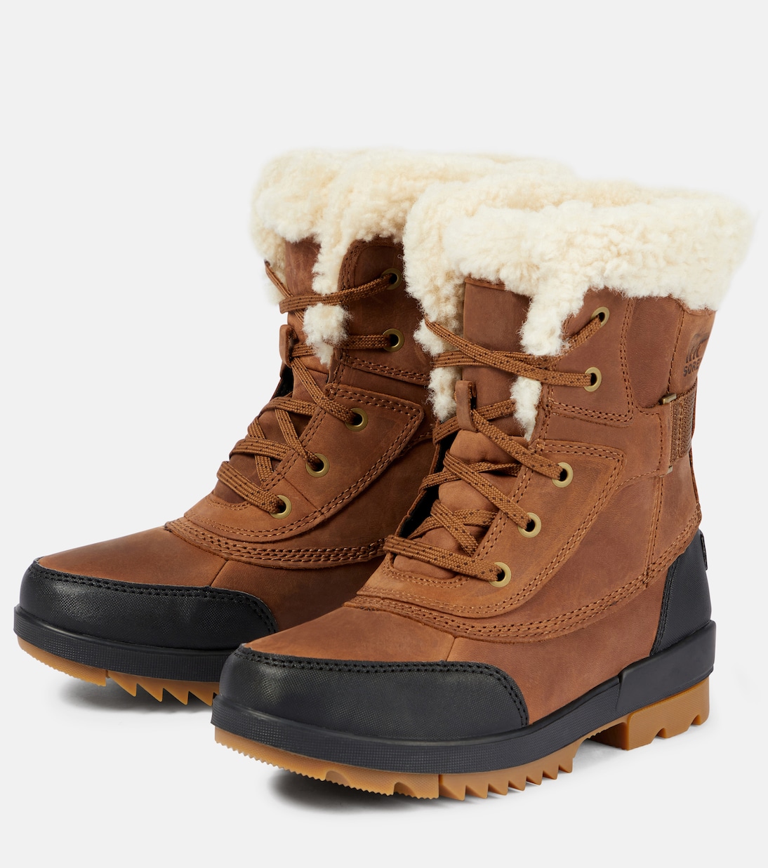Stivaletti Torino Parc in pelle con shearling | Sorel