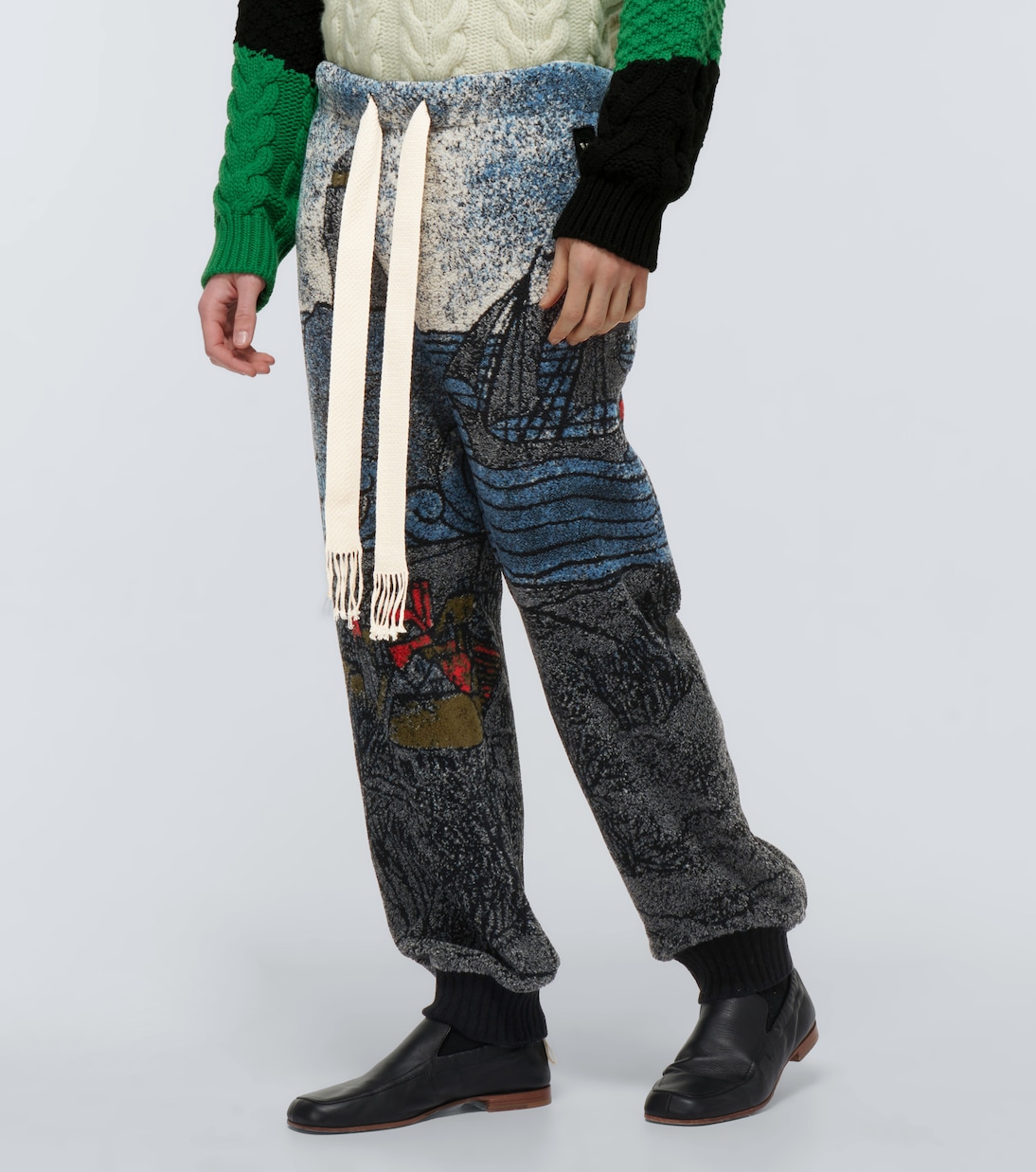 Lighthouse fleece sweatpants | Loewe