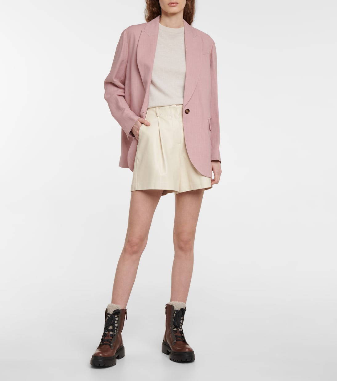 Single-breasted blazer | Brunello Cucinelli