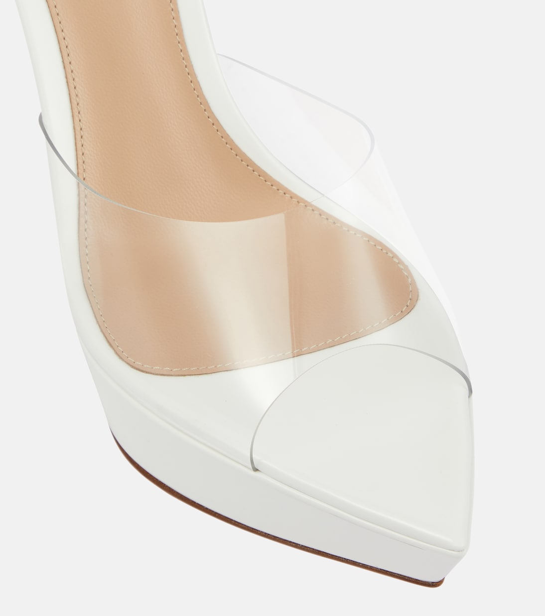 Betty PVC and leather sandals | Gianvito Rossi