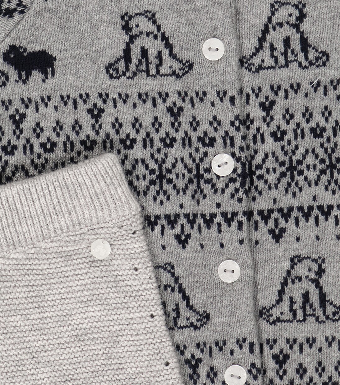 Baby set of cardigan and pants | Tartine et Chocolat