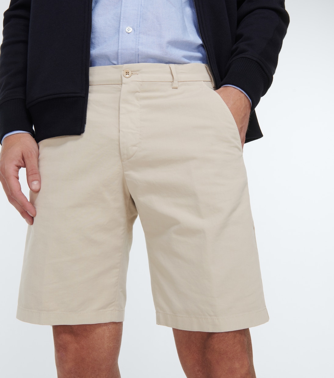 Bermuda-Shorts Deck aus einem Baumwollgemisch | Loro Piana