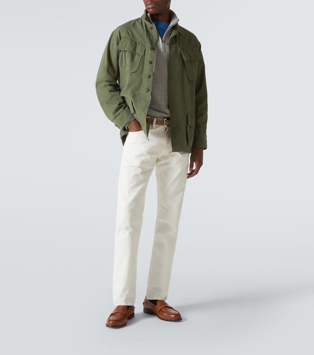 Pullover in cotone con zip | Polo Ralph Lauren