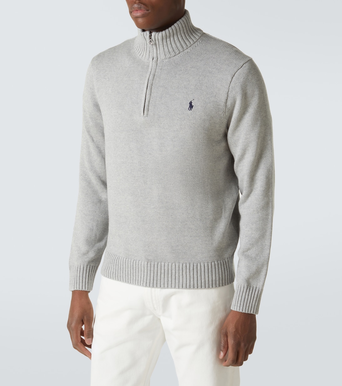 Pullover in cotone con zip | Polo Ralph Lauren