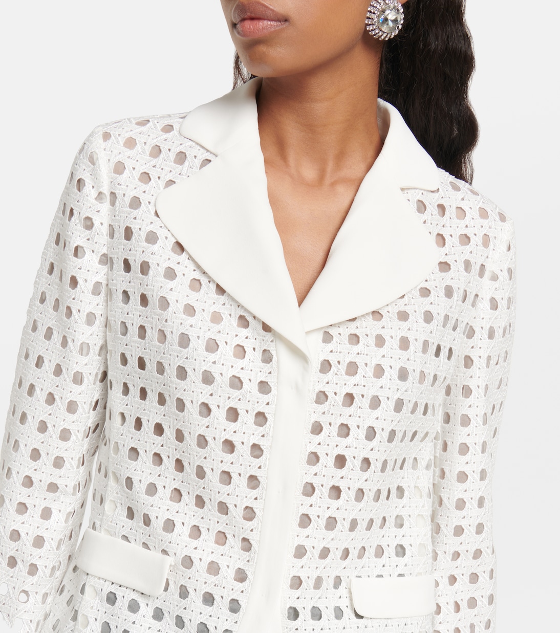 Macramé jacket | Giambattista Valli