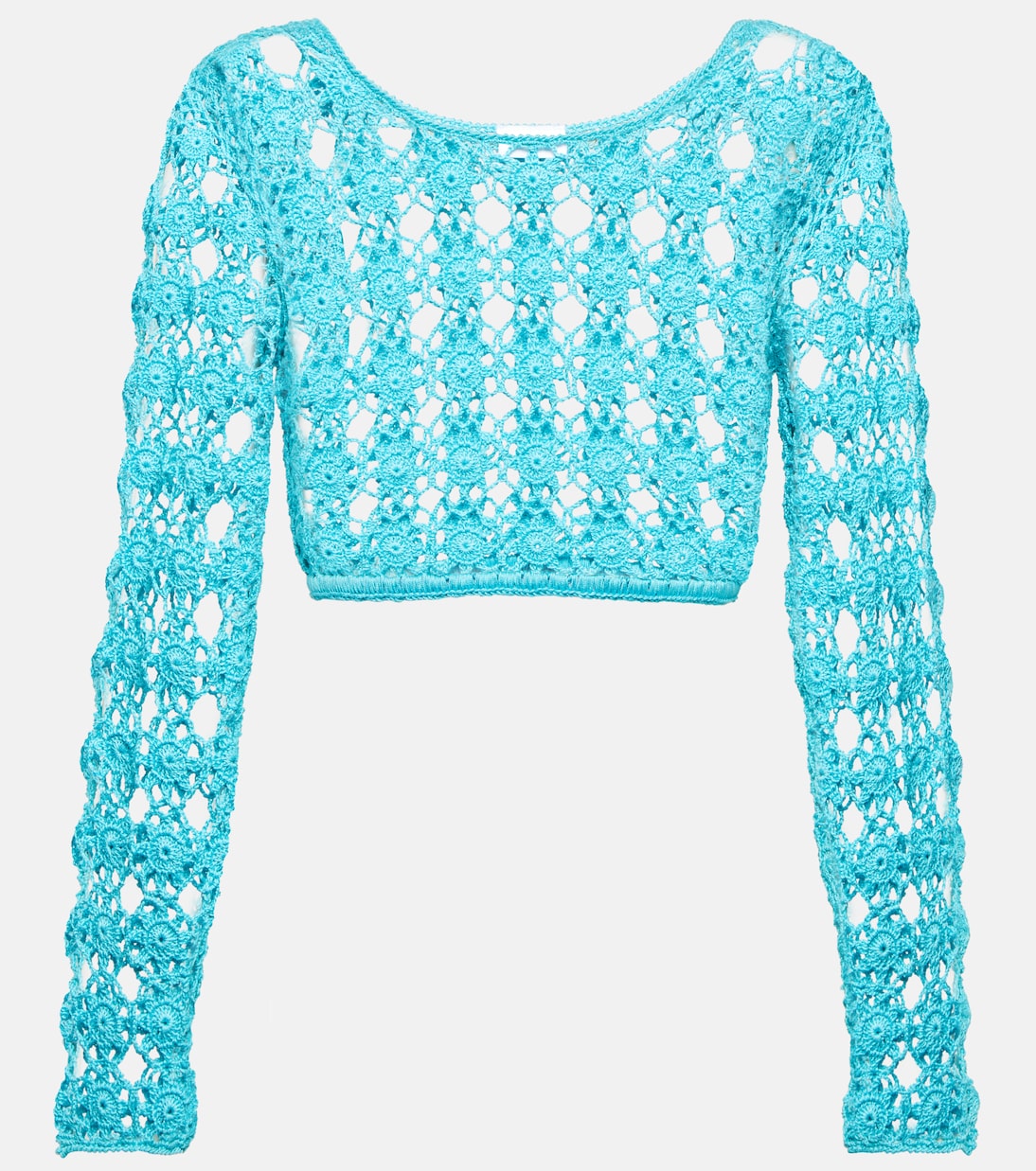 Bella cotton crochet crop top | Anna Kosturova