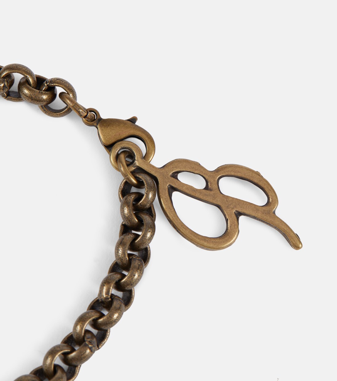 Choker con cristalli e logo | Blumarine