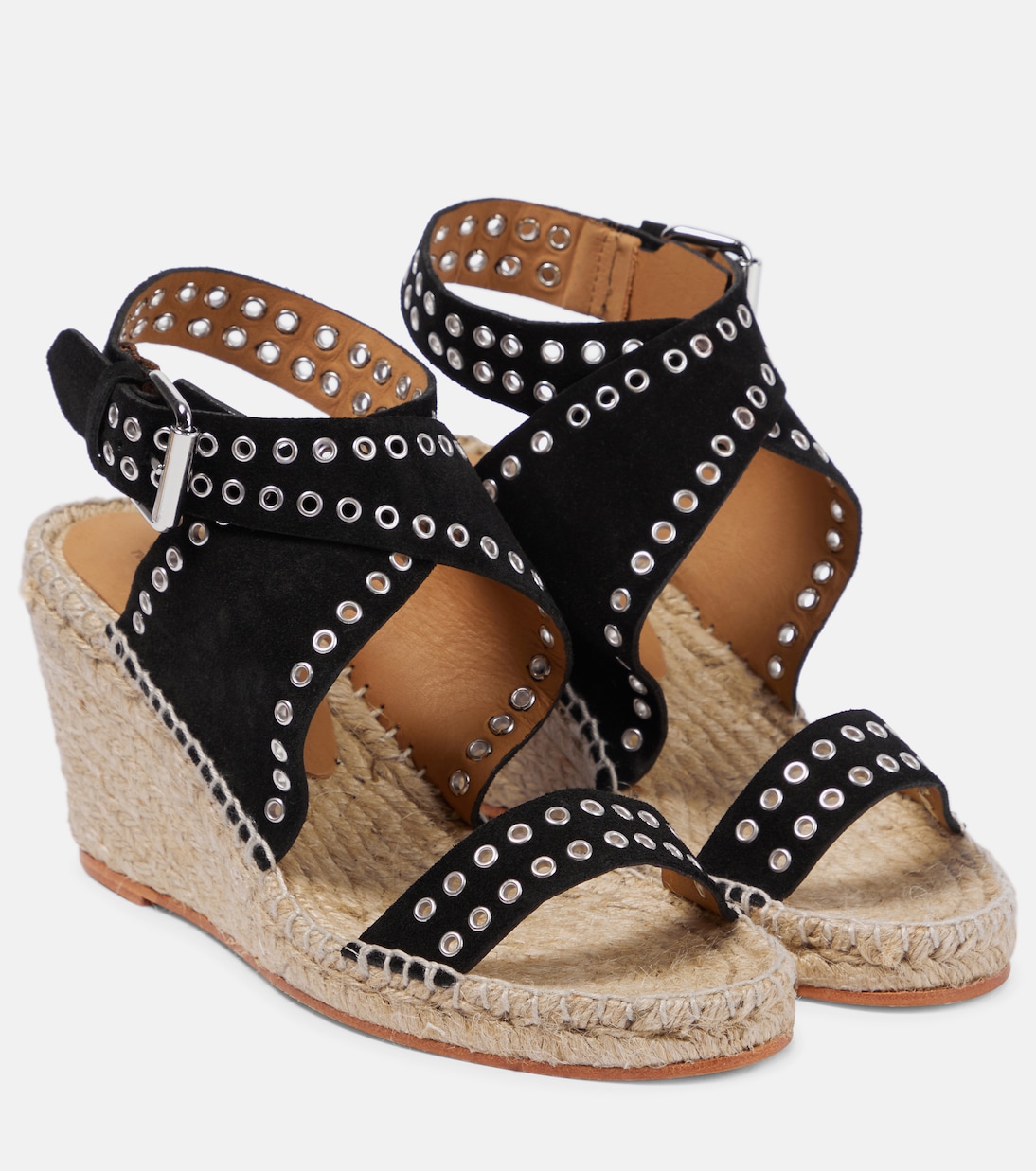 Sandali espadrillas Iriane in suede con zeppa | Isabel Marant