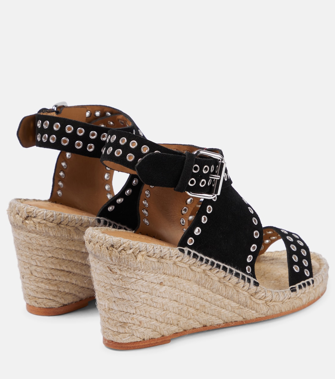 Sandali espadrillas Iriane in suede con zeppa | Isabel Marant