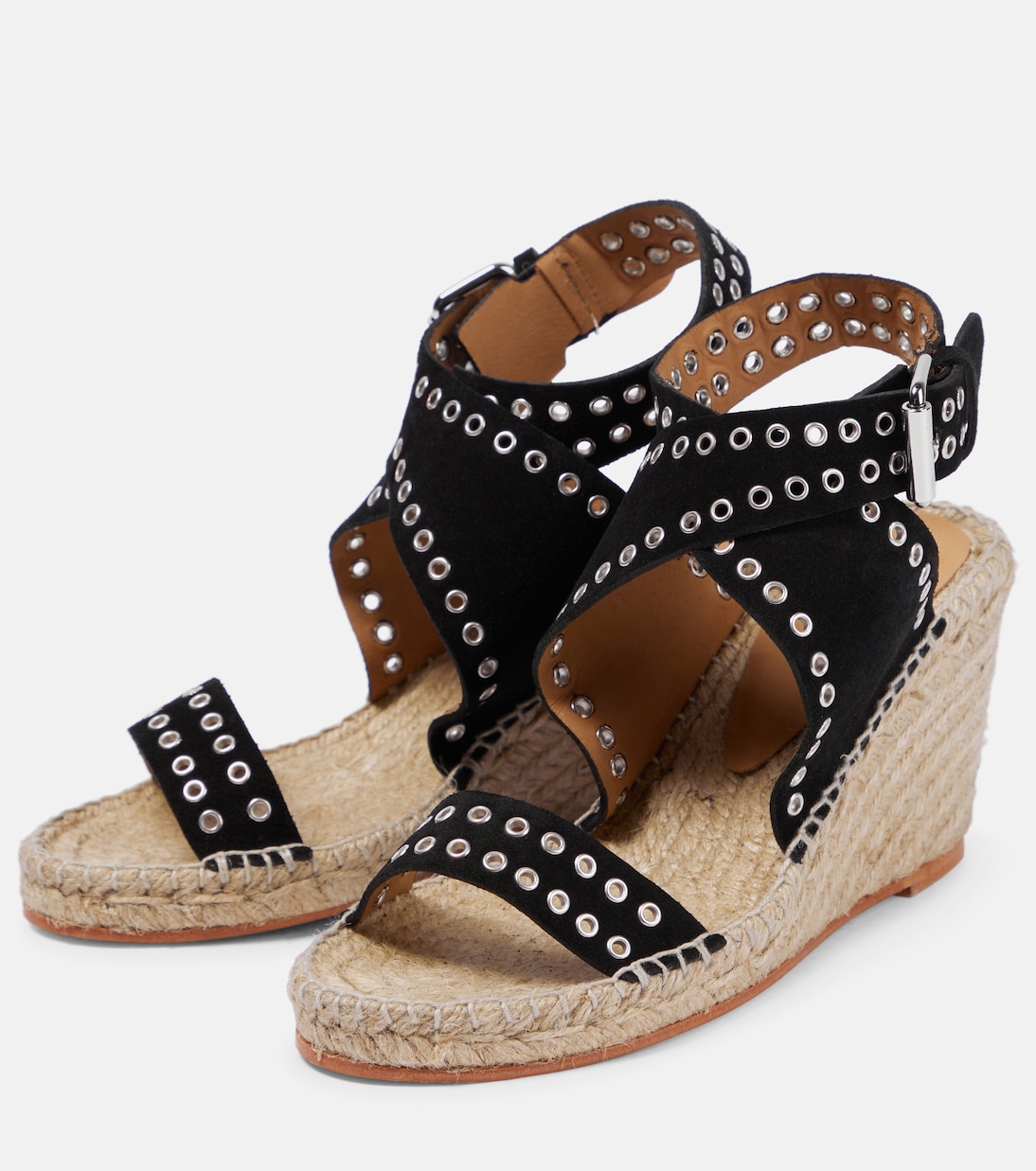 Sandali espadrillas Iriane in suede con zeppa | Isabel Marant
