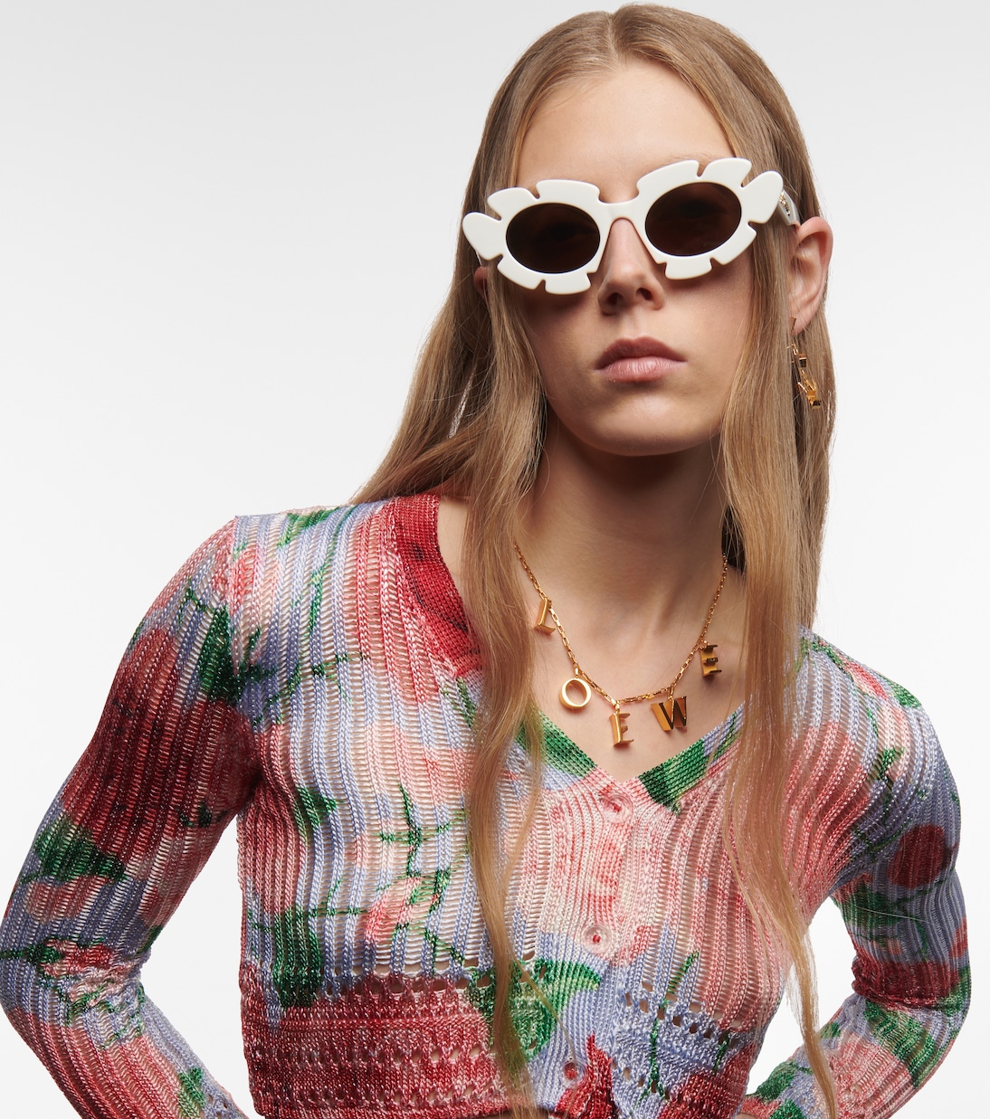 Occhiali da sole LOEWE Paula's Ibiza stile cat-eye per giovani trendy