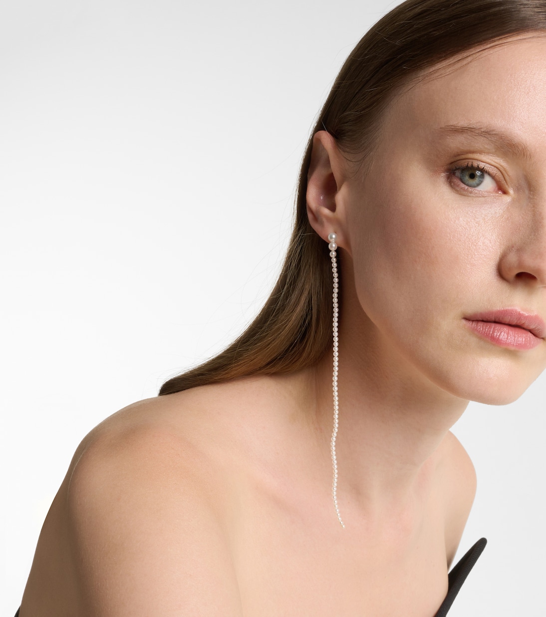 Boucles d’oreilles Grande Promenade en or 14 ct et perles | Sophie Bille Brahe