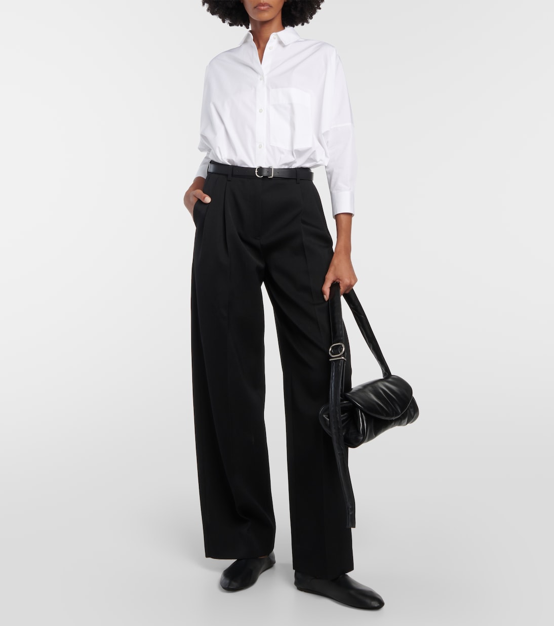 Ballerine in pelle | Jil Sander