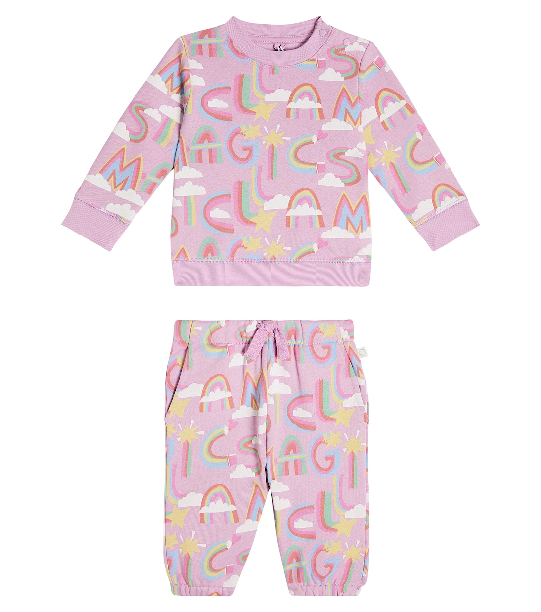 Bébé – Ensemble de survêtement imprimé en coton | Stella McCartney Kids