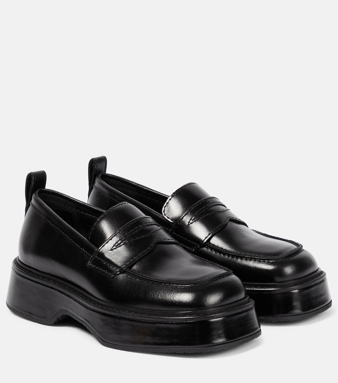 Mocassini in pelle con platform | Ami Paris