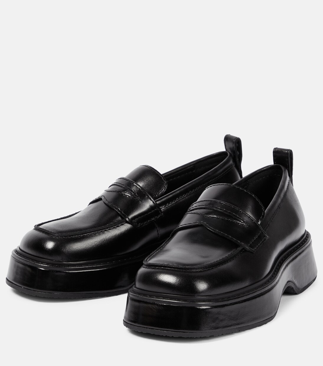 Mocassini in pelle con platform | Ami Paris