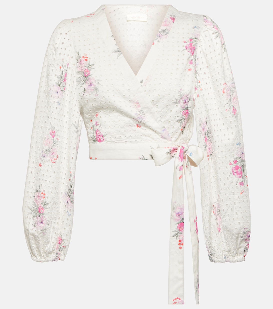 Cropped-Top Kinza aus Baumwolle | LoveShackFancy