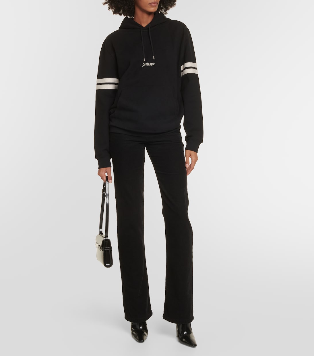 Sudadera con capucha de algodón | Saint Laurent