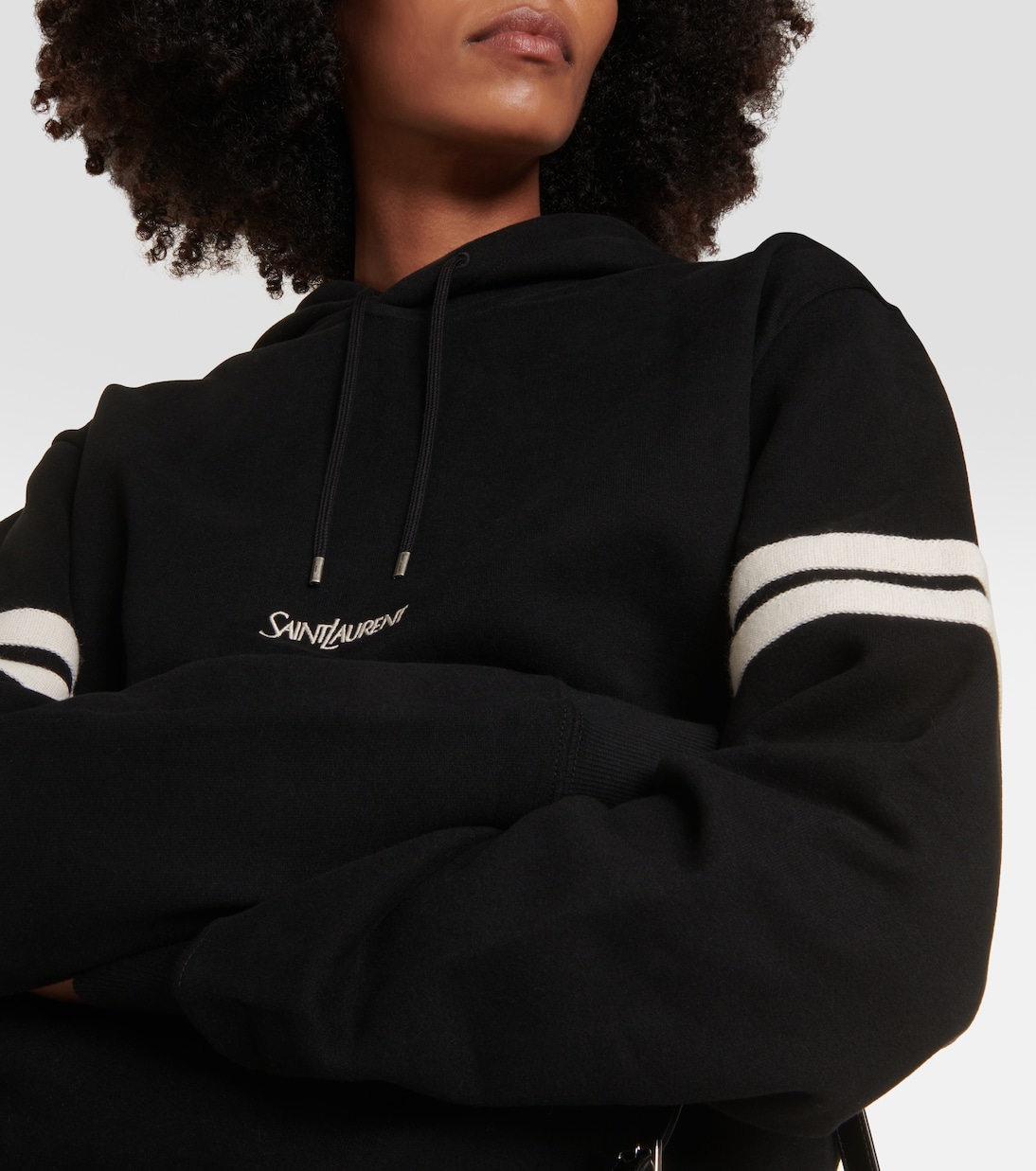 Sudadera con capucha de algodón | Saint Laurent