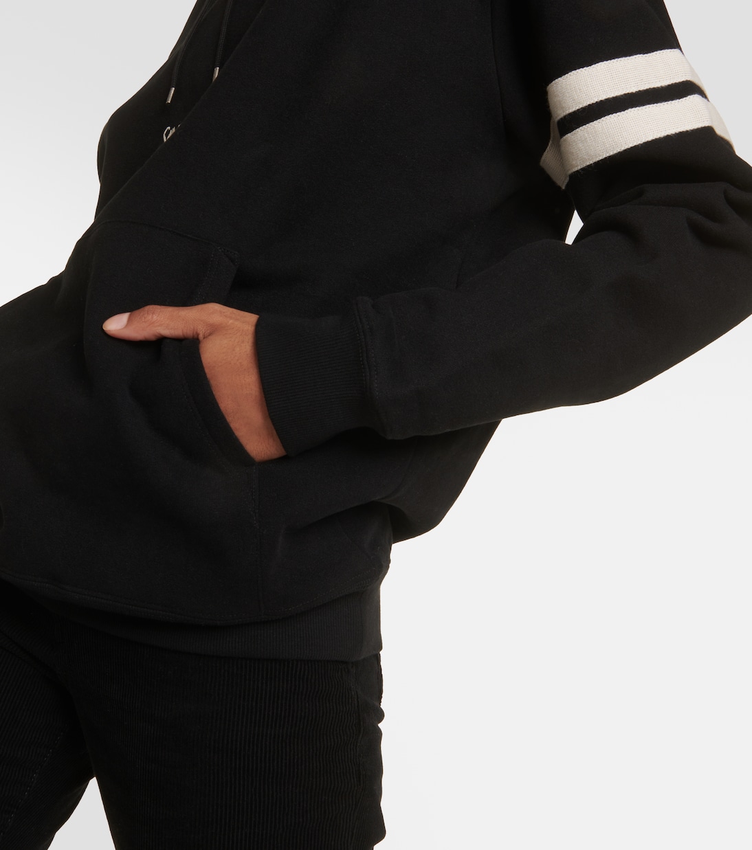 Sudadera con capucha de algodón | Saint Laurent