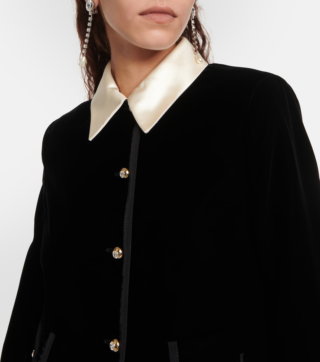 Jacke aus Samt | Miu Miu