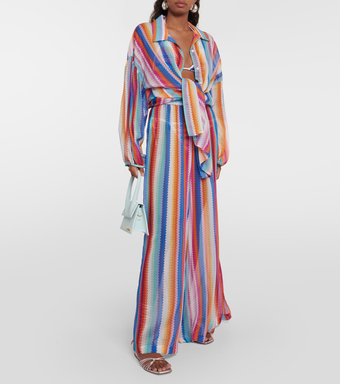 Zig Zag cotton-blend shirt | Missoni Mare