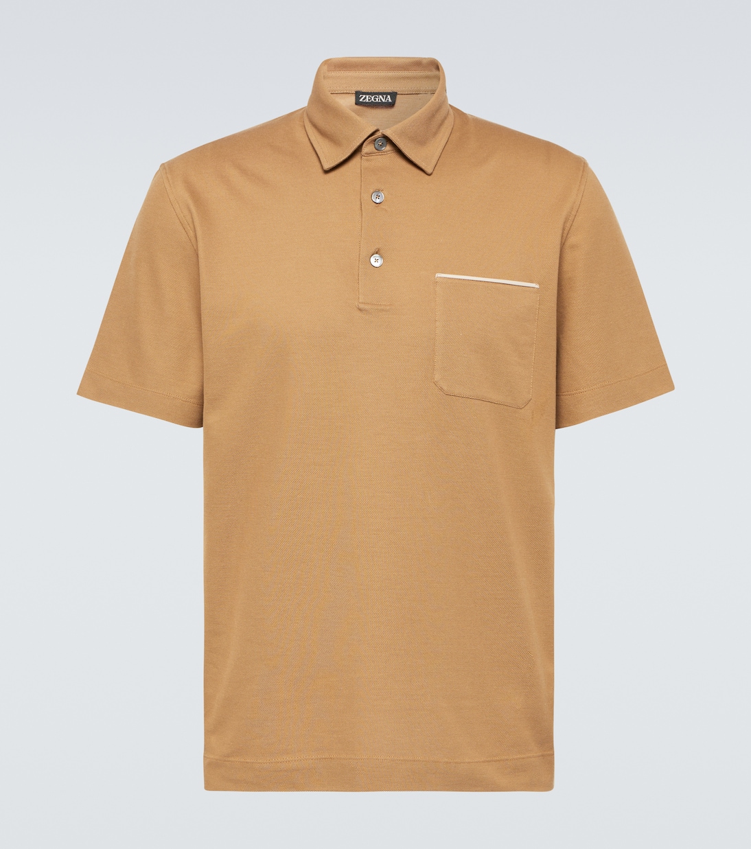 Polo de piqué de algodón | Zegna