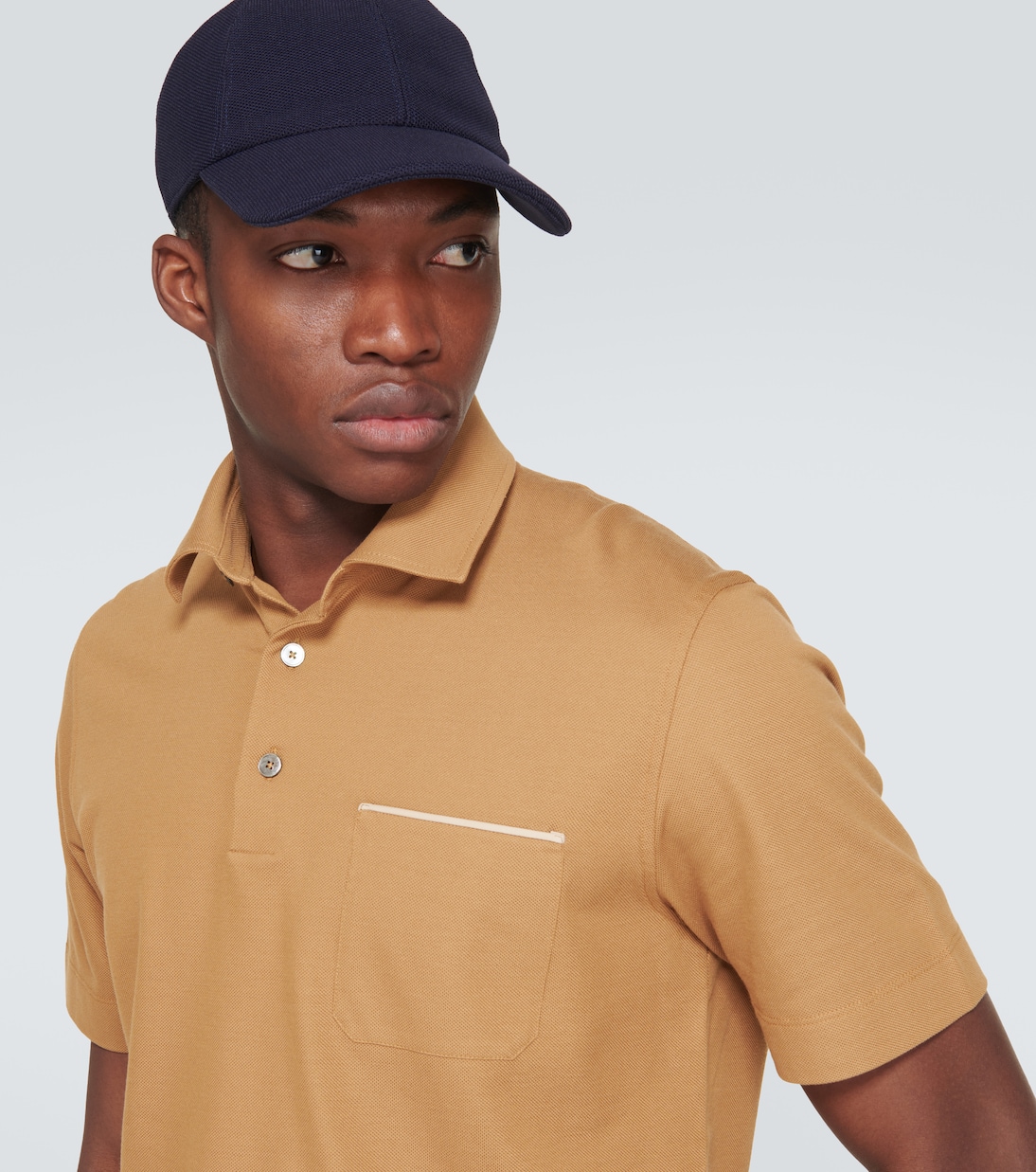 Polo de piqué de algodón | Zegna