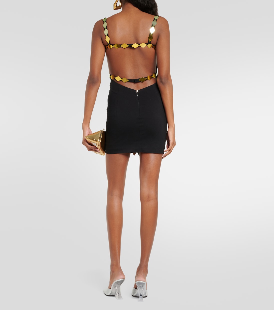 Rue embellished minidress | The Attico