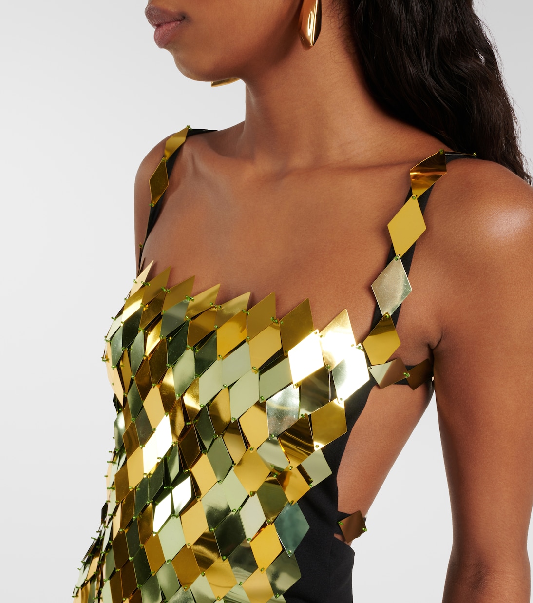 Rue embellished minidress | The Attico