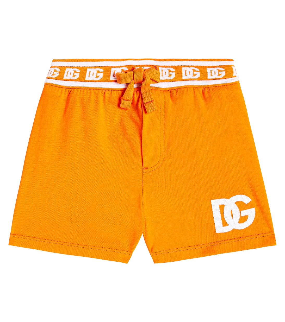 Baby printed cotton jersey shorts | Dolce&Gabbana Kids